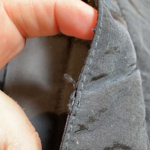 Timberland Fur Trim Quilted Button Pocketed Zip Parka Jacket outerwear urban - Picture 12 of 13